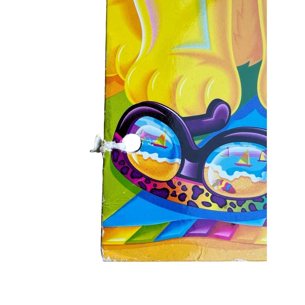 Vintage Lisa Frank Casey and Candy Puppy Love Folder 2 Pocket Made in USA 90s